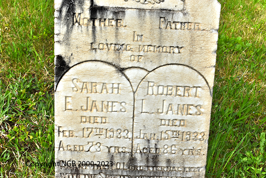 Robert L. & Sarah E. Janes
