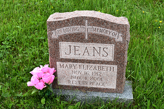 Mary Elizabeth Jeans