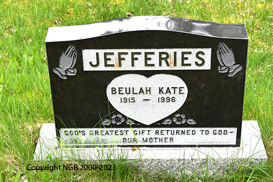 Beulah Kate Jefferies