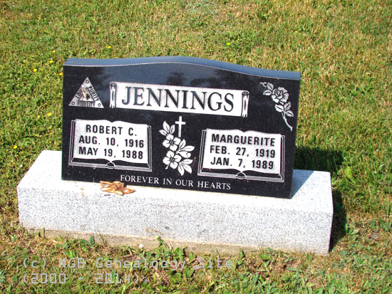 Robert C. and Marguerite Jennings