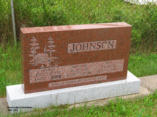 Freeman, Alice & Frank Johnson