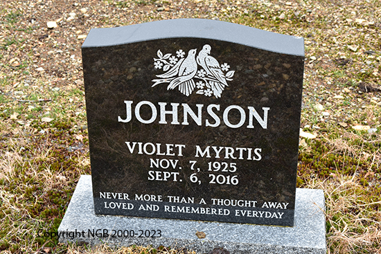 Violet Myrtis Johnson