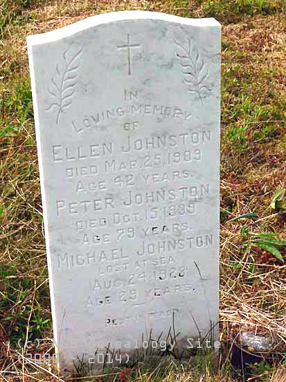 Ellen, Peter amd Michael Johnston