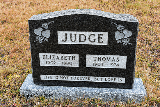 Elizabeth & Thomas Judge