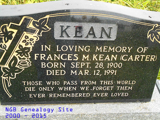 Frances M. Kean