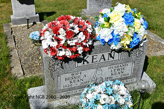 Lewis & Bessie A. Kean
