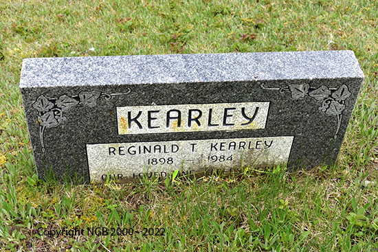 REGINALD T. KEARLEY