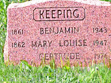 Benjamin and Mary KEEPING