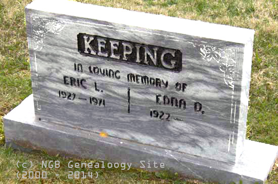 Eric and Edna Keeping