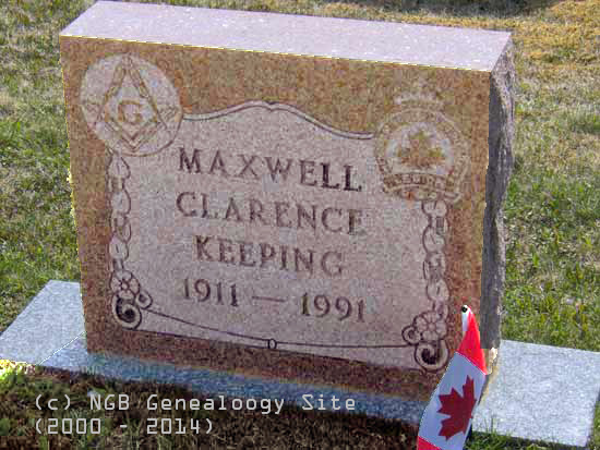 Maxwell Clarence Keeping