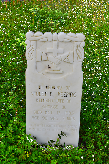 Violet E. Keeping