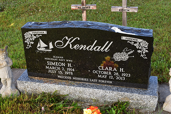 Simeon H. & Clara H. Kendqall