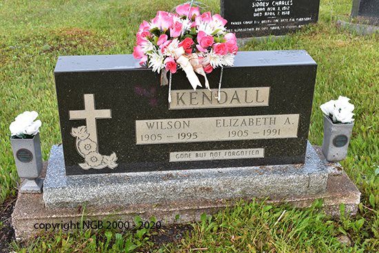 Wilson & Elizabeth A. Kendall