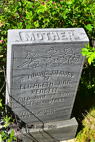 Elizabeth Ann Kendell