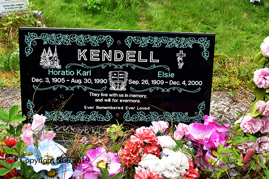 Horatio Karl & Elsie Kendell