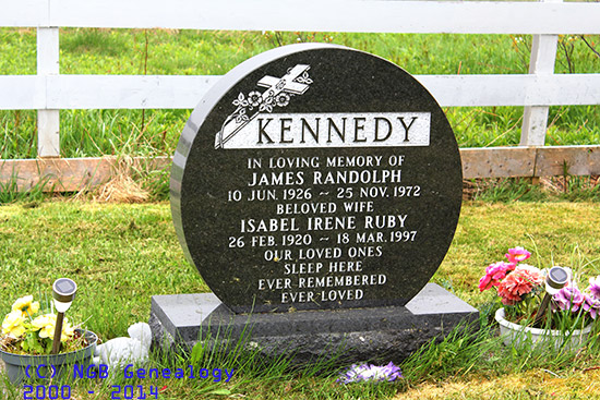 James Randolph & Isabel Irene Ruby Kennedy
