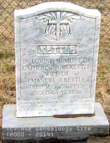 Catherine Ann Kettle