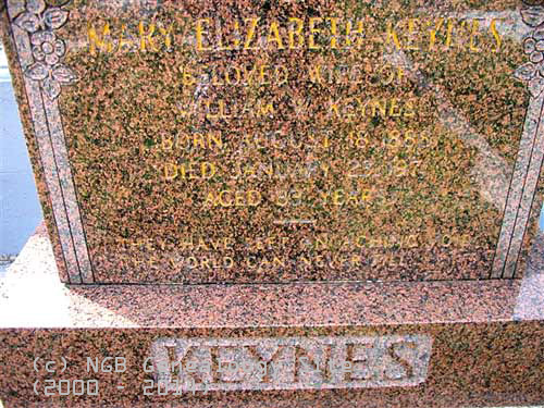 Mary Elizabeth Keynes