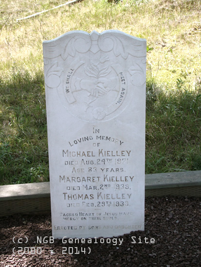 Michael. Margaret and Thomas Kielley