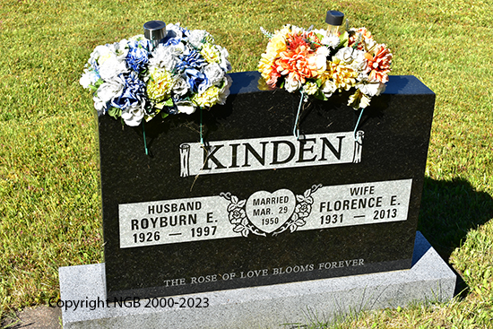 Royburn E. & Florence E. Kinden