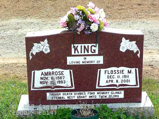  Flossie and Ambrose King