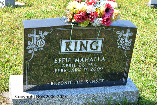 Effie Mahalla King