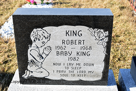 Robert King  & Baby King