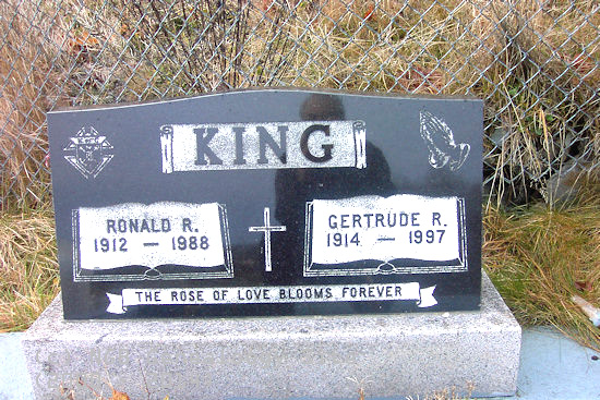 Ronald R. & Gretrude R. King