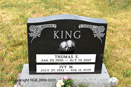 Thomas E. ∓ Ivy M. King