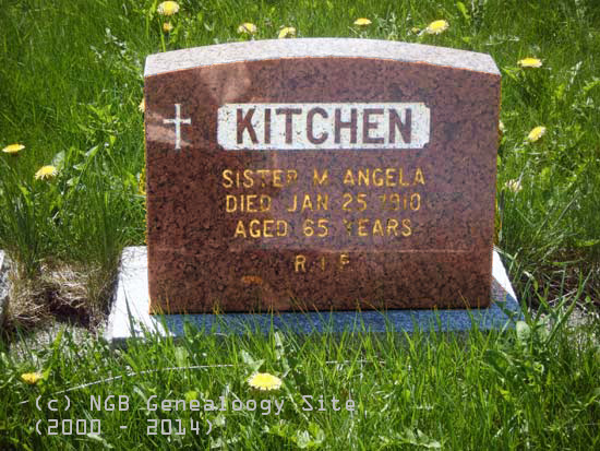 Sr. M. Angela Kitchen
