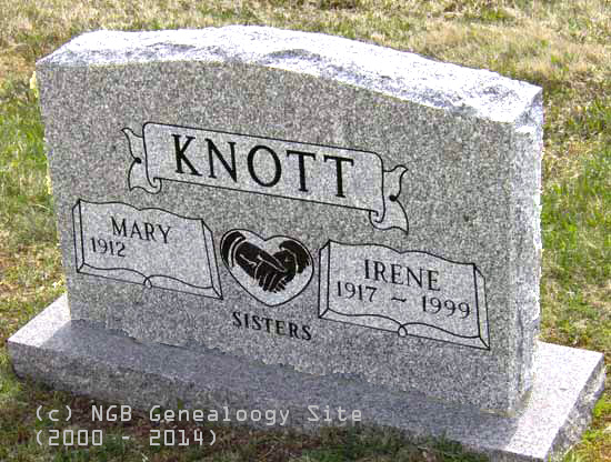 Mary and Irene Knott