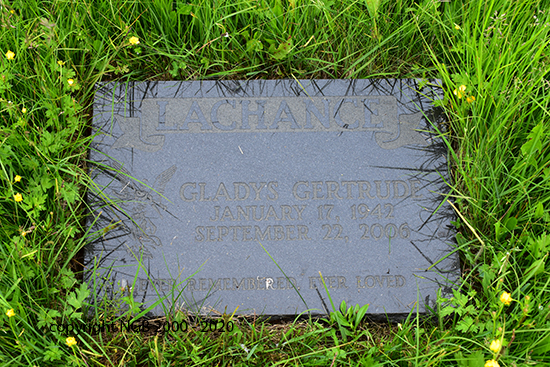 Gladys Gertrude LaChance