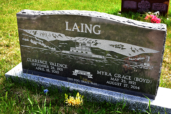 Clarence Valence & Myra Grace Laing