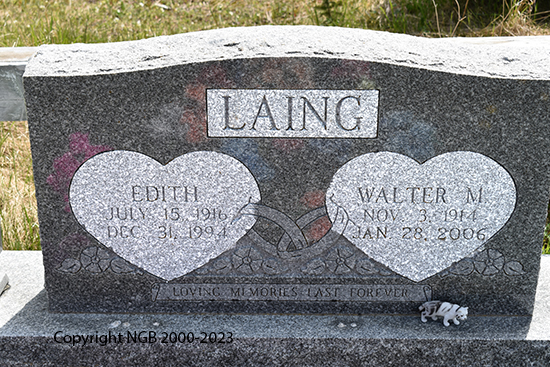 Walter & Edith Laing