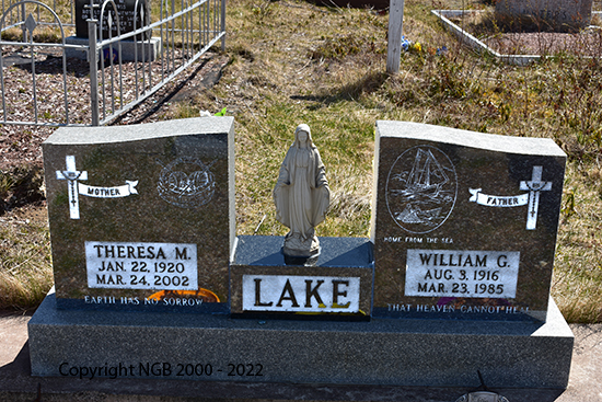 William G. & Theresa G. Lake
