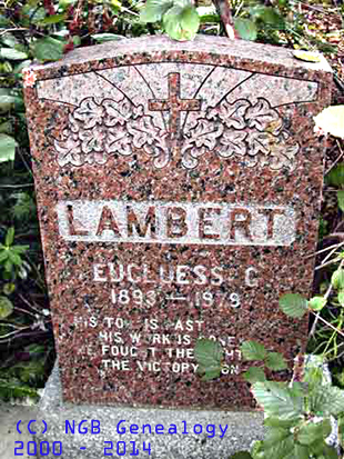 Eucloess G. LAMBERT