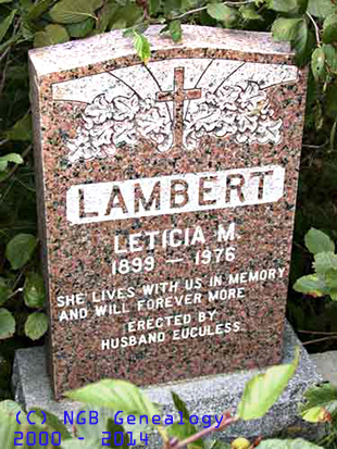 Leticia M. LAMBERT