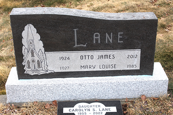 Otto James, Mary Louise & Carolyn S. Lane