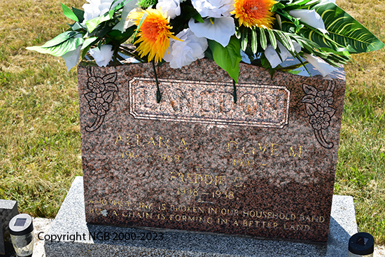 Allan, Olive & Freddie Langdon