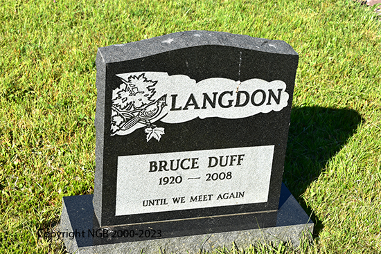 Bruce Duff Langdon