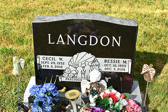 Cecil W. & Bessie M. Langdon