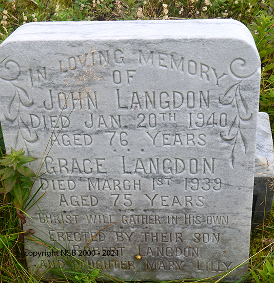 John & Grace Langdon