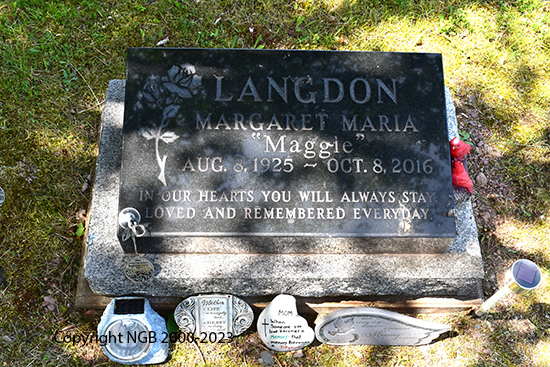 Margaret Maria Langdon