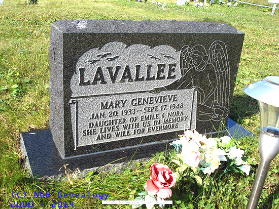 Mary Genevieve Lavallee