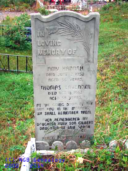 Amy Hannah and Tom Lavender