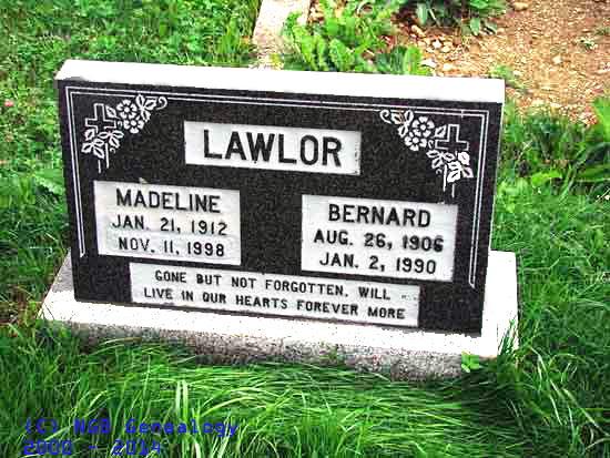 Madeline and Bernard Lawlor