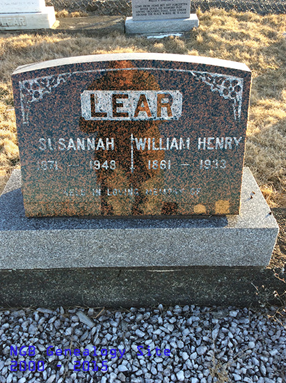 Susannah & William Henry Lear