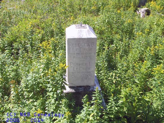 Rebecca and Esther LeDrew
