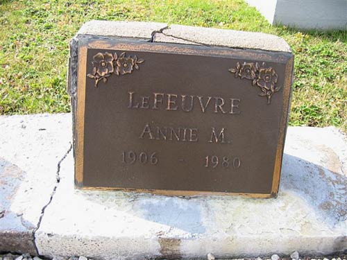 Annie M. LeFeuvre