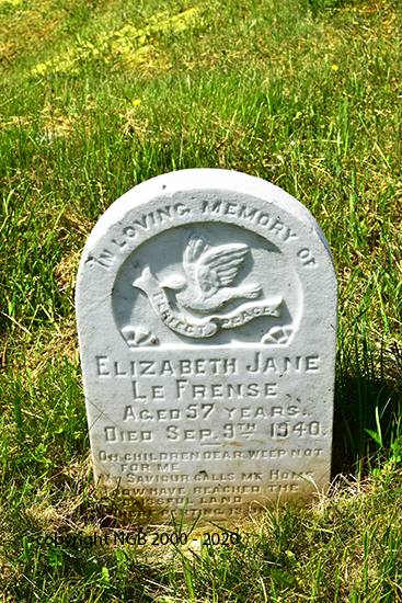 Elizabeth Jane LeFrense